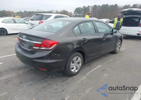 2014 Honda Civic Lx from USA, damaged, VIN 2HGFB2F55EH521240